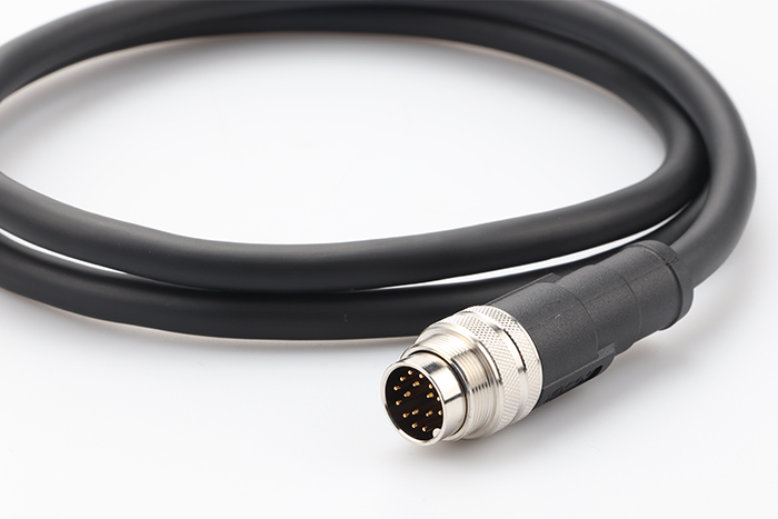 M16直式公頭屏蔽線